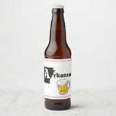 Arkansuds Mok Bier Etiket (Voorkant)