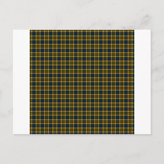 Arkanzas Staat Tartan Briefkaart (Voorkant)