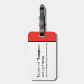 Arkham Asylum: Beperkt Bagagelabel (Achterkant verticaal)