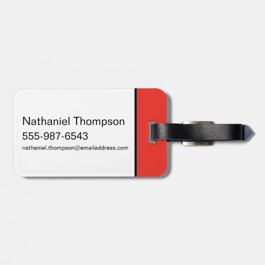 Arkham Asylum: Beperkt Bagagelabel (Achterkant horizontaal)