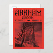 Arkham Asylum: Beperkt Briefkaart (Voorkant / Achterkant)