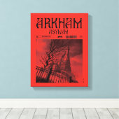 Arkham Asylum: Beperkt Canvas Afdruk (Insitu (Houten vloer))
