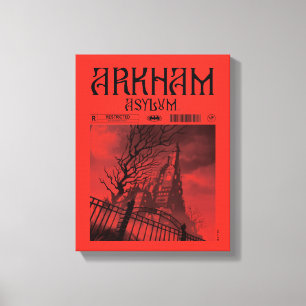 Arkham Asylum: Beperkt Canvas Afdruk