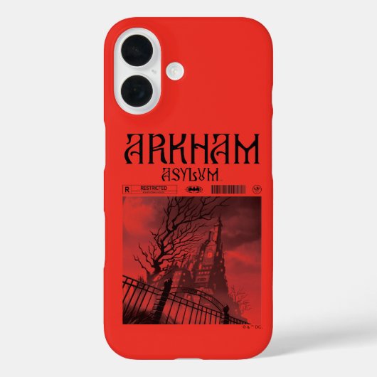 Arkham Asylum: Beperkt Case-Mate iPhone Case (Achterkant)