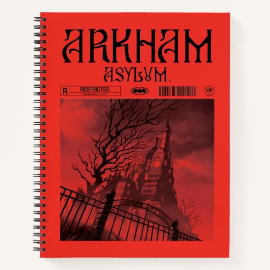 Arkham Asylum: Beperkt Notitieboek (Voorkant)