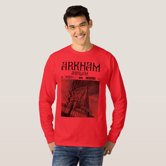 Arkham Asylum: Beperkt T-shirt (Voorkant volledig)