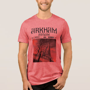 Arkham Asylum: Beperkt Tri-Blend Shirt