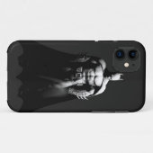 Arkham City | Batman Black en White Wide Pose Case-Mate iPhone Case (Achterkant (horizontaal))