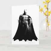  Arkham City| Batman Black en White Wide Pose Kaart (Gele Bloem)