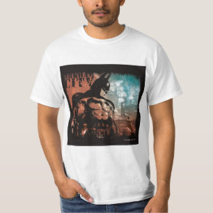 Arkham City Batman gemengde media T-shirt