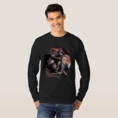 Arkham City Batman Moon T-shirt (Voorkant volledig)