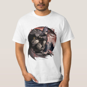 Arkham City Batman Moon T-shirt