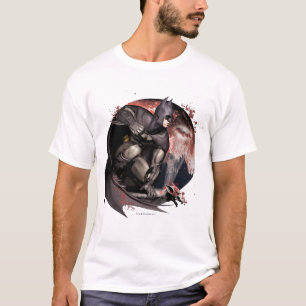 Arkham City Batman Moon T-shirt