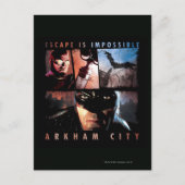 Arkham City Escape is onmogelijk Briefkaart (Voorkant)