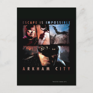 Arkham City Escape is onmogelijk Briefkaart