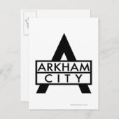 Arkham City Icon Briefkaart (Voorkant / Achterkant)