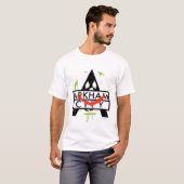 Arkham City Icon w/ Joker marks 2 T-shirt (Voorkant volledig)