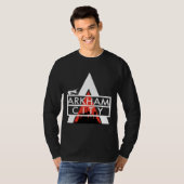 Arkham City Logo White T-shirt (Voorkant volledig)