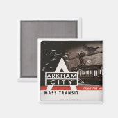 Arkham City Massale transitpas Magneet (Voorkant / Achterkant)