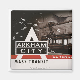 Arkham City Massale transitpas Magneet