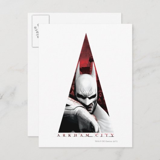 Arkham City Triangle Briefkaart (Voorkant / Achterkant)