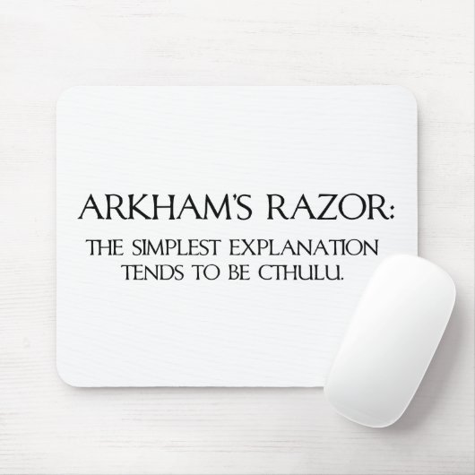 Arkham's Razor Muismat (Met muis)