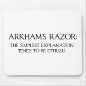 Arkham's Razor Muismat (Voorkant)