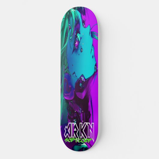 ARKN X SOFTCORP skateboard (Voorkant)