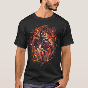 Arknights Endfield Laevatein Verlichte Geest Crim T-shirt