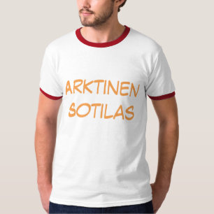 Arktinen Sotilas - Arctische Soldaat in het Fins T-shirt
