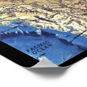 "Arktis: 1971/heute - 3d Meeresgrund Karte ... Po Poster (Hoek)