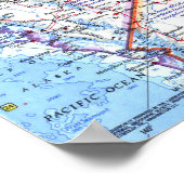 " Arktis: 1971/heute - Karte der Arktisregion ... Poster (Hoek)