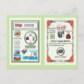 Arkyn Wizard - Arsenic Element Briefkaart (Achterkant)