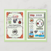 Arkyn Wizard - Arsenic Element Briefkaart (Voorkant)