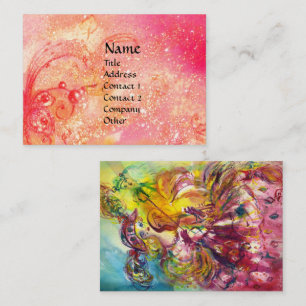 ARLECCHINA EN CAT, Violin, muziek, theaterartiest Visitekaartje