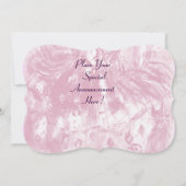 ARLECCHINA VIOLINIST Mardi Gras Masquerade Party Kaart (Achterkant)