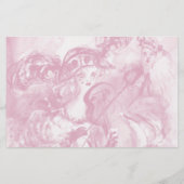 ARLECCHINA VIOLINIST / Venetiaanse carnavalsnacht  Briefpapier (Achterkant)