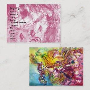 ARLECCHINA VIOLINIST, Violin, Music, Theaterarties Visitekaartje