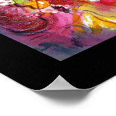 Arlecchino, Colombina en Carnival Ballet Poster (Hoek)