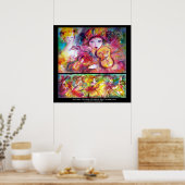 Arlecchino, Colombina en Carnival Ballet Poster (Keuken)