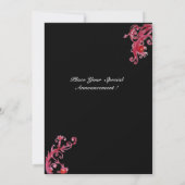 ARLECCHINO EN COLOMBINA /Venetiaans Mardi Gras Aankondiging (Achterkant)