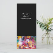 ARLECCHINO EN COLOMBINA/Venetian Mardi Gras Aankondiging (Staand voorkant)