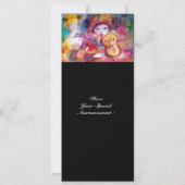 ARLECCHINO EN COLOMBINA/Venetian Mardi Gras Aankondiging (Achterkant)