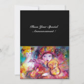 ARLECCHINO EN COLOMBINA/Venetian Mardi Gras Aankondiging (Voorkant)