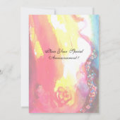 ARLECCHINO EN COLOMBINA/Venetian Mardi Gras Kaart (Achterkant)