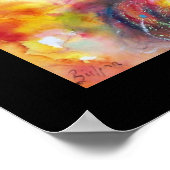 ARLECCHINO EN COLOMBINA Venetinan Masquerade Poster (Hoek)