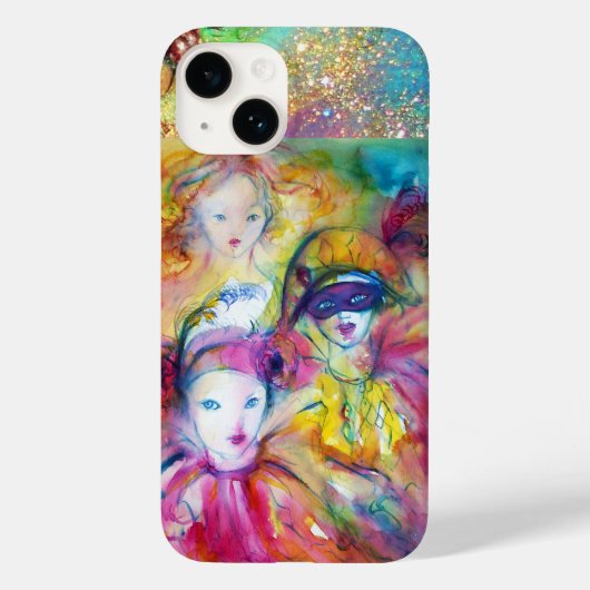 ARLECCHINO PIERO EN COLOMBINA Case-Mate iPhone CASE (Achterkant)
