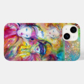 ARLECCHINO PIERO EN COLOMBINA Case-Mate iPhone CASE (Achterkant (horizontaal))