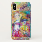 ARLECCHINO PIERO EN COLOMBINA/MONOGRAM Case-Mate iPhone CASE (Achterkant)