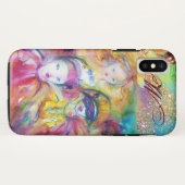 ARLECCHINO PIERO EN COLOMBINA/MONOGRAM Case-Mate iPhone CASE (Achterkant (horizontaal))